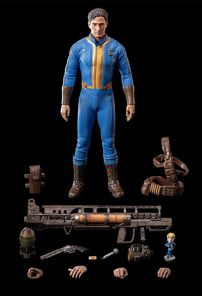 Fallout Масштабный Выживший и POM Экшн-фигурка 1/6 [Мужской] - Предварительно раскрашенный АБС, ПВХ,