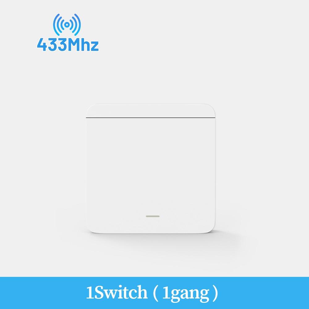 AC85-265V Wireless Smart Switch 1/2/3Gang Remote Control Switch Wall Panel Switch Home Automation