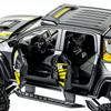 Масштаб 1/24 X-класса 6x6 внедорожные литые металлические модели автомобилей, пикапы-монстры, игрушечная переоборудованная модель автомобиля со звуком и светом для детей от 3 лет и старше