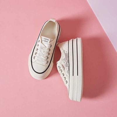 Осенние цветные кроссовки на высокой платформе Женские модели для бега Женские красные ботинки Спорт Теннис Принадлежности Обувь Классика