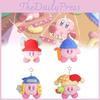 Adorable Plush Ninja Kirby Soft Toy Keychain Perfect Birthday Gift