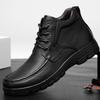 Мужские ботинки Натуральная кожа Теплые зимние ботинки для мужчин Высокое качество Деловая обувь Мужская обувь класса люкс Большой размер 38-47