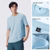 JEANSWEST LIFE Мужская футболка с коротким рукавом и эффектом охлаждения, спущенное плечо