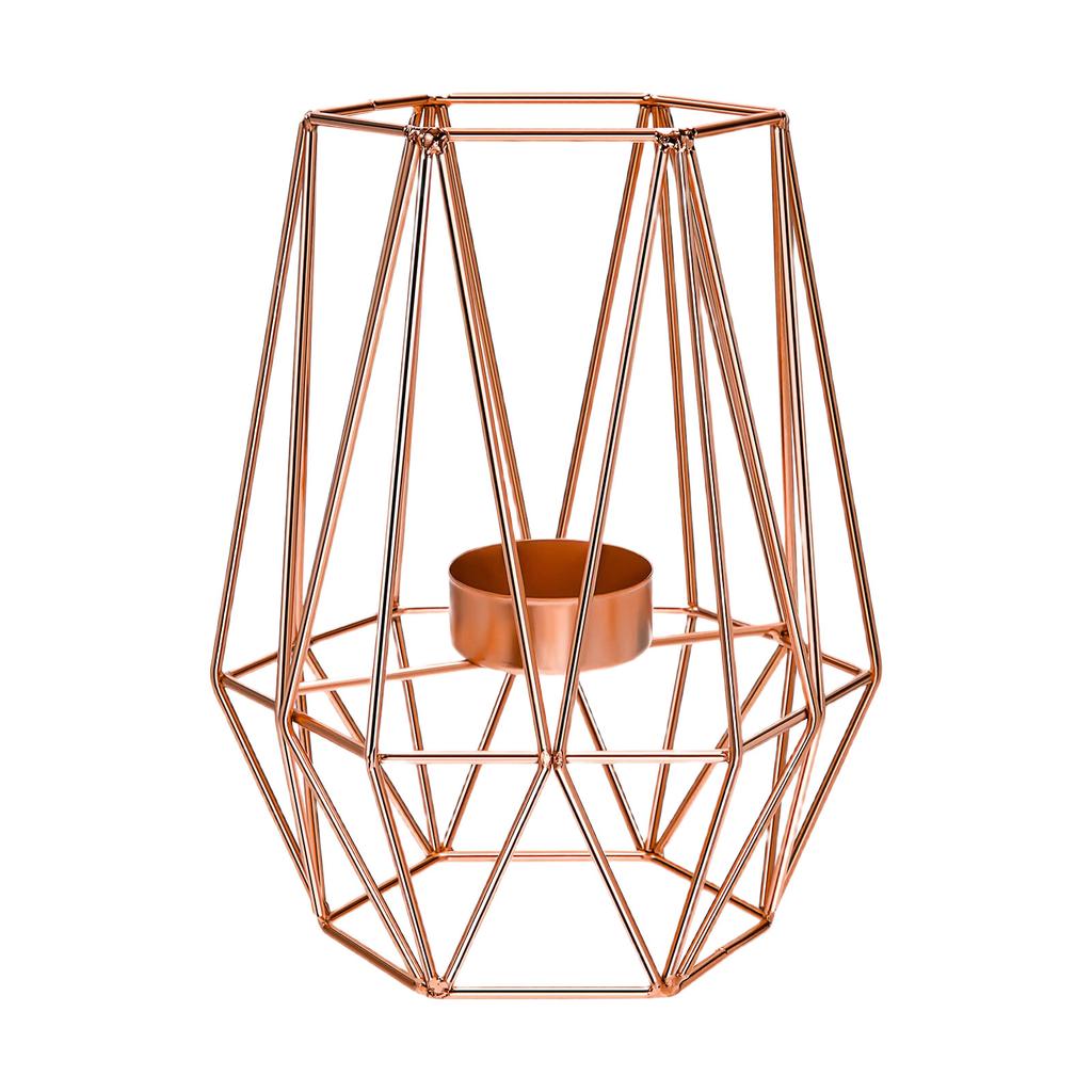 Элегантный геометрический подсвечник, подставка для чайных свечей, для современного украшения дома и подарков