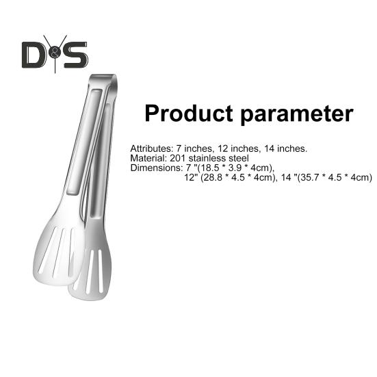 Супер ветровые щипцы для еды, противожаровые, удобные в захвате, портативные щипцы для еды из нержавеющей стали, кухонная утварь