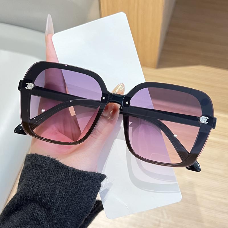 Advanced Square Sunglasses Outdoor Sunshade Sunscreen Eyewear Fashion Trendy for Men Women UV Resistant