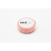 Masking tape unicolore - Rose saumon - 1,5 cm x 7 m