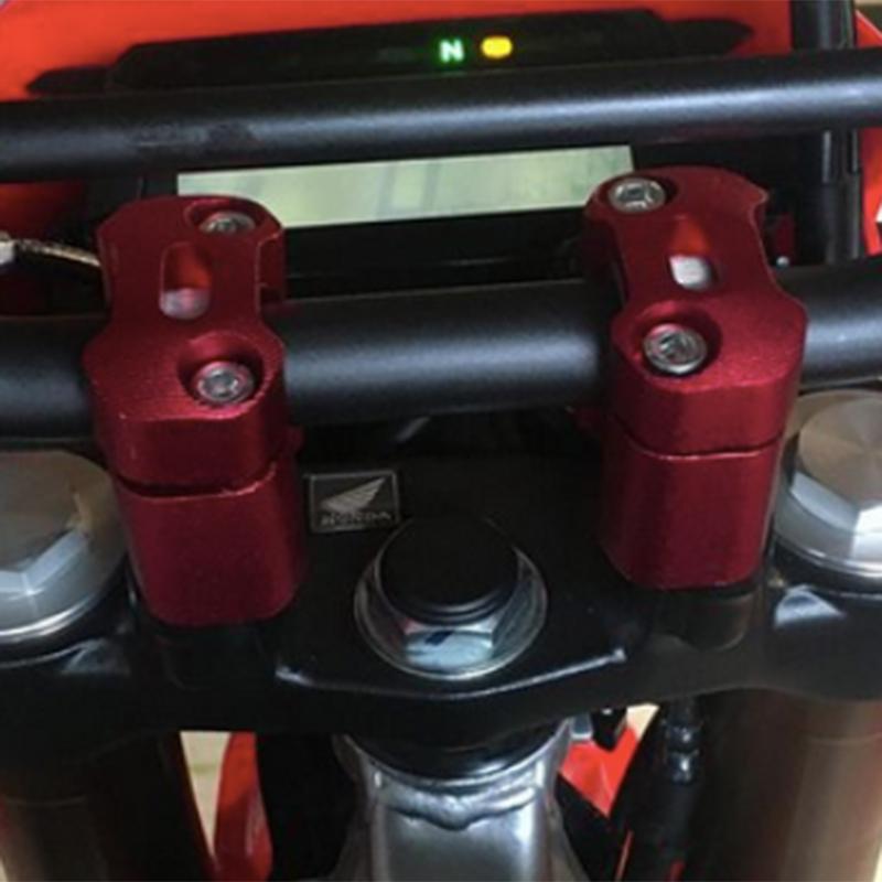 Cnc Machined 6061 Pit Dirt Motorcycle Clamp Handle Riser Adapter для Moto Guzzi Dax Skyteam Gn125 Moped Accessories