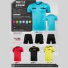 New football referee suit, referee jersey, foreign trade short-sleeved football match sports training suit printing