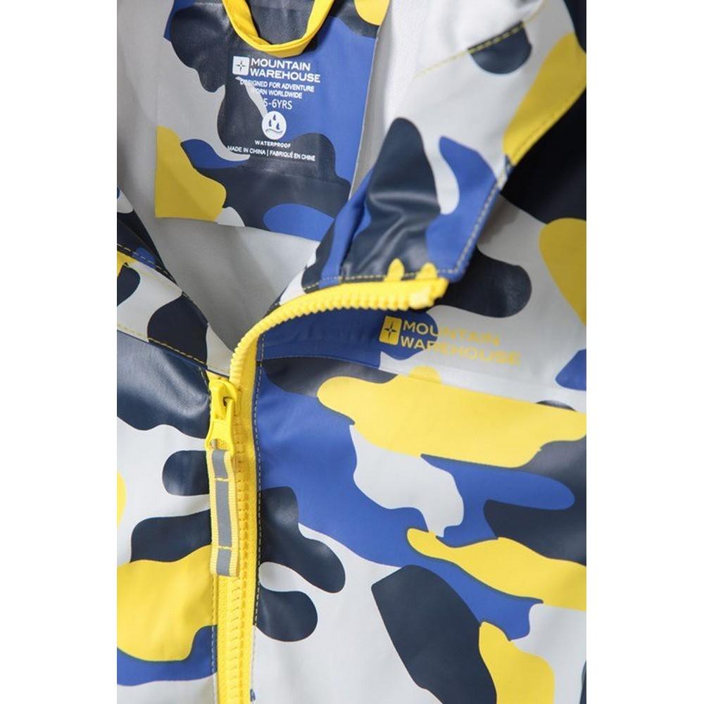 Mountain Warehouse Childrens/Kids Raindrop Camo Waterproof Jacket And Trousers Set