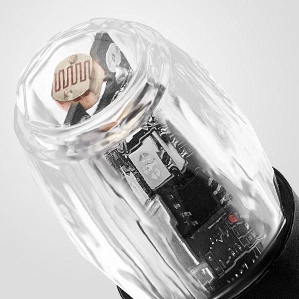 USB Rechargeable LED Light for Tire Valves Waterproof Design Colorful Flashing Vibration Sensor for Cars and Motorcycles