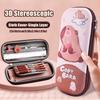 3D Capybara Pen Bag Large Capacity Pen Box Dirt-proof Pencil Case  School Office