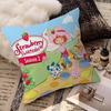 S-Strawberry Cartoon S-Shortcake Girl Pillow Gift Home Office Decoration Pillow Bedroom Sofa Car Cushion Coverpillow Case