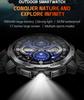 2026 Новый T-Rex3 Ultra 1100 мАч Батарея Умные часы GPS Трек Компас Супер Емкость IP69K Водонепроницаемые Спортивный трекер Для улицы Военные Умные часы