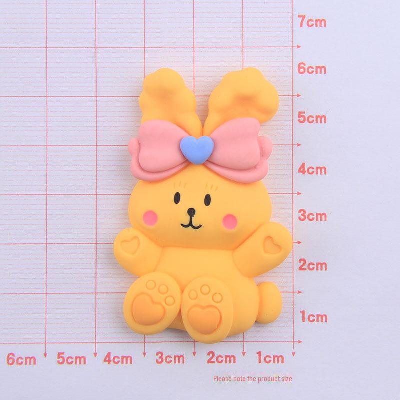 Чехол для телефона с симпатичным кроликом и бабочкой из смолы, набор аксессуаров