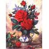 Алмазная картина Цветочная вышивка крестом Алмазная вышивка Цветочные картины Стразы Алмазная мозаика Украшение для дома