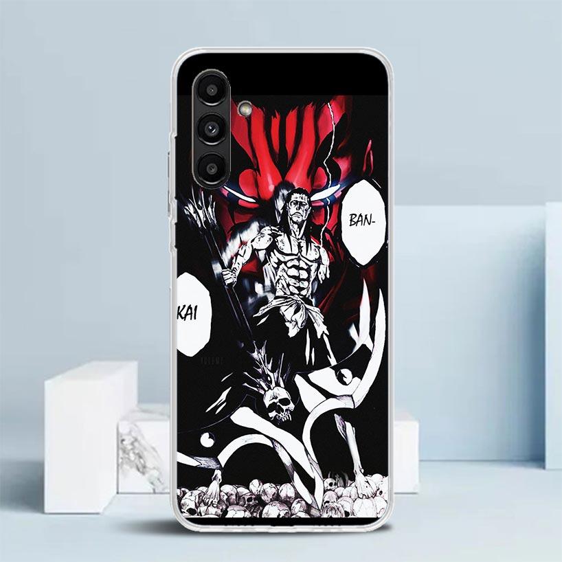 Чехол для телефона Bleach Кемпачи Зараки Для Samsung Galaxy A17 A37 A57 A16 A15 A14 A13 A56 A55 A54 A53 A36 A35 A34 A33 A26 A25 A24 A23