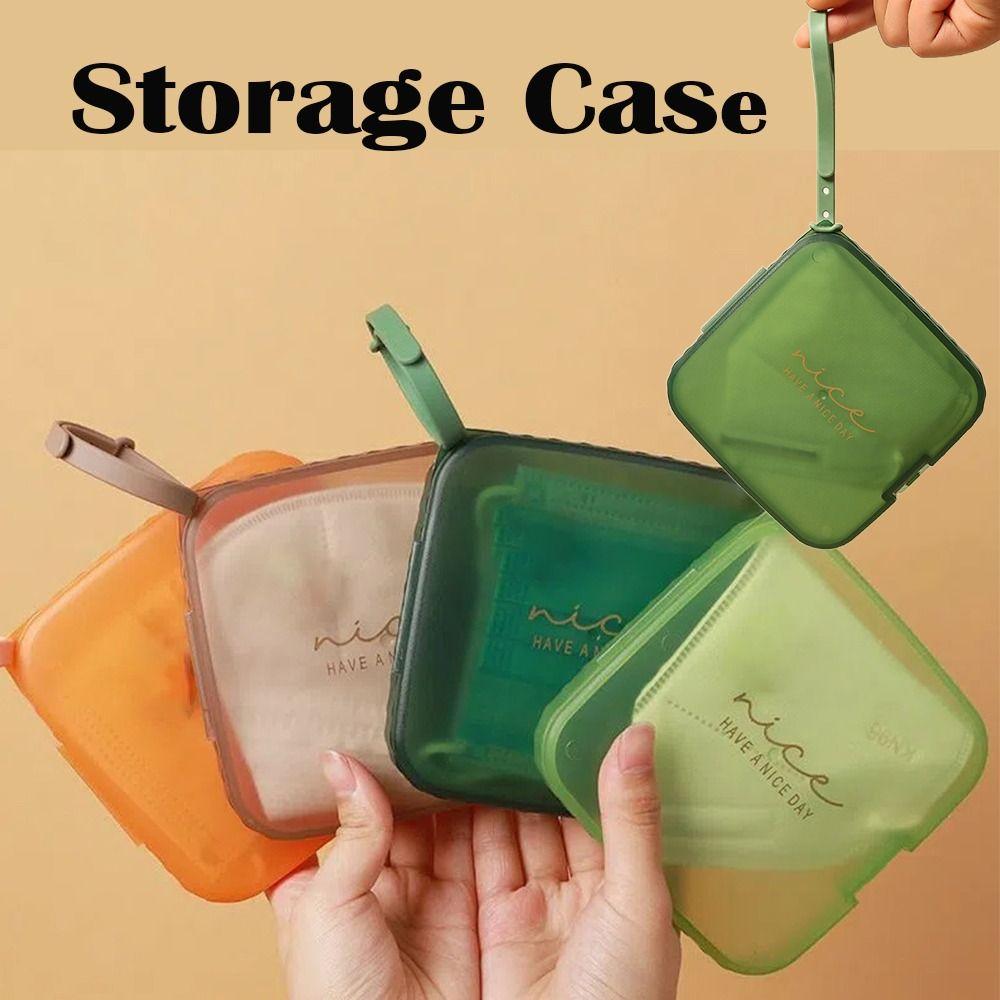 Storage Case Mask Storage Box Home Organizer Home Flip Box Household Respirator Storage Clip