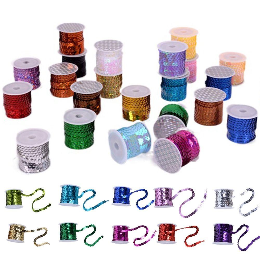 6mm Paillettes Shiny Decorative Lace Colorful Garment Ornament Crafts Cloth Accessory/Bags/Garment