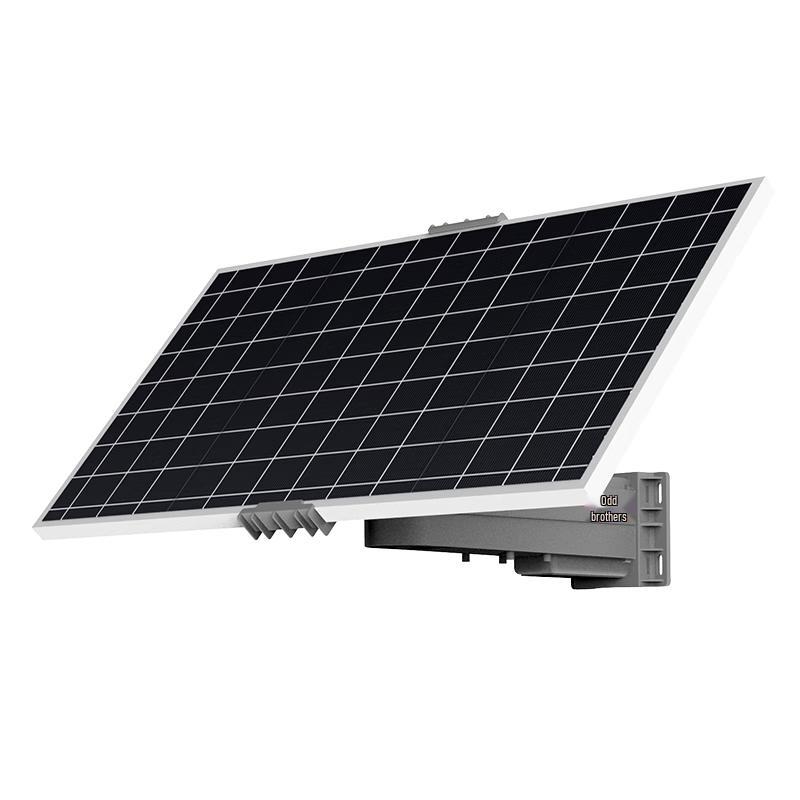 Peiqi Brothers Outdoor Solar Power System for Surveillance CN plug (adapter included)
