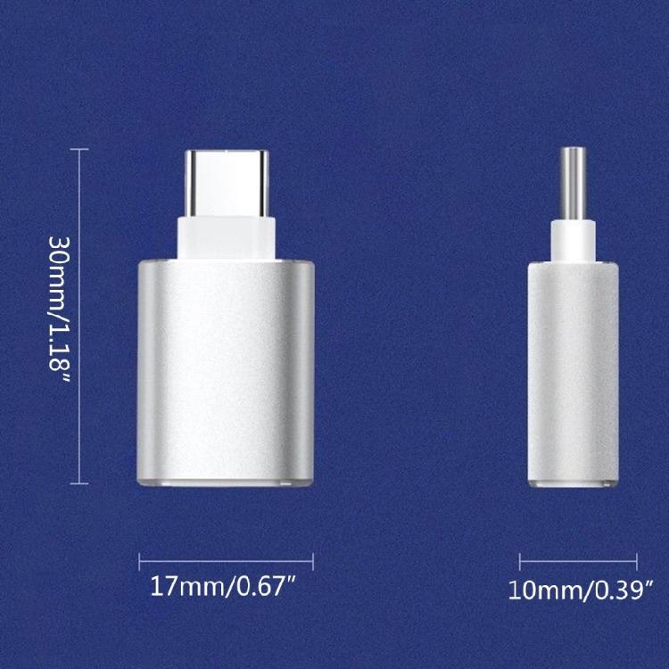 Адаптер USB Type-C (папа) на USB 3.0 (мама) USB C (папа) на USB A 3.0 (мама) Портативный адаптер Type-C Простой в использовании