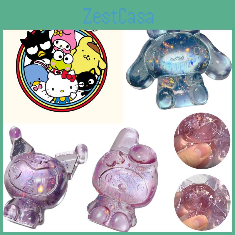 Santino Ice Cube Squeeze Toy Stress Relief Toy For Children Ages 3-6 Non-toxic Plastic Material