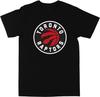 Мужская футболка Philcos Toronto Raptors Черная футболка Премиальная заготовка Gildan