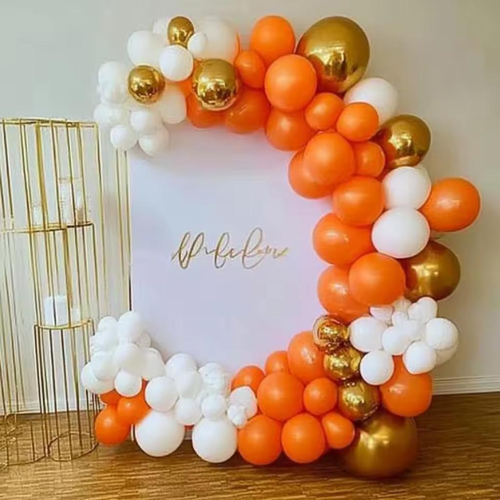 12inch Orange Latex Balloon 5-100pcs/Pack Wedding Birthday Party Baby Shower Engagement Anniversary Decorations Supplies Favors