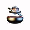 Vehicle Aromatherapy Perfume Solar Double Ring Magnetic Levitation Rotating High-end Light Fragrance Ornament 1PC