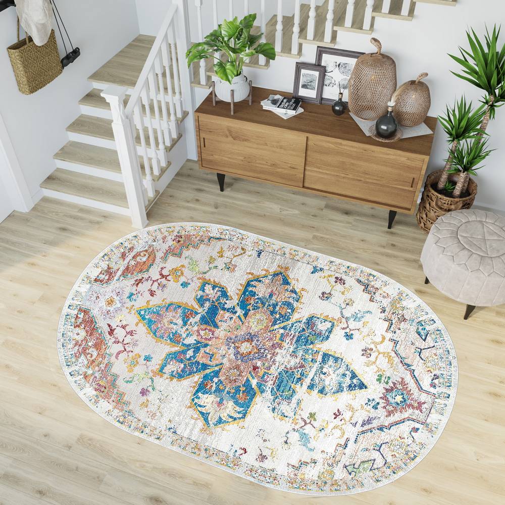 Eliana Home Washable Printed Carpet LNA7230-HY1045