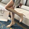 Сексуальные эластичные чулки женские сапоги 2024 новые сапоги Модные остроносые сапоги до колена женские сапоги на высоком каблуке с боковой молнией для ночного клуба