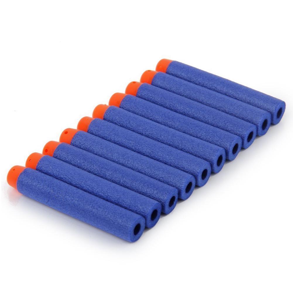 100PCS For Balls Soft Hollow Hole Head 7.2cm Refill Darts Toys for Series Blasters Xmas Kid Children Gift