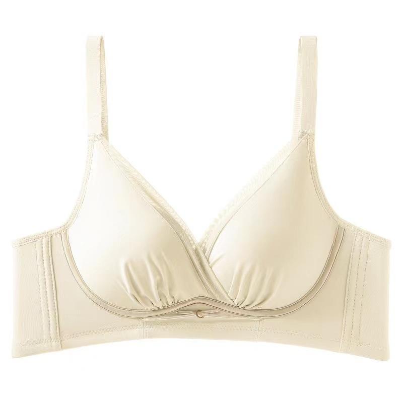 Underwear Gathered Thickened Adjustable Side Breasts Anti-sagging Non-steel Ring Bra