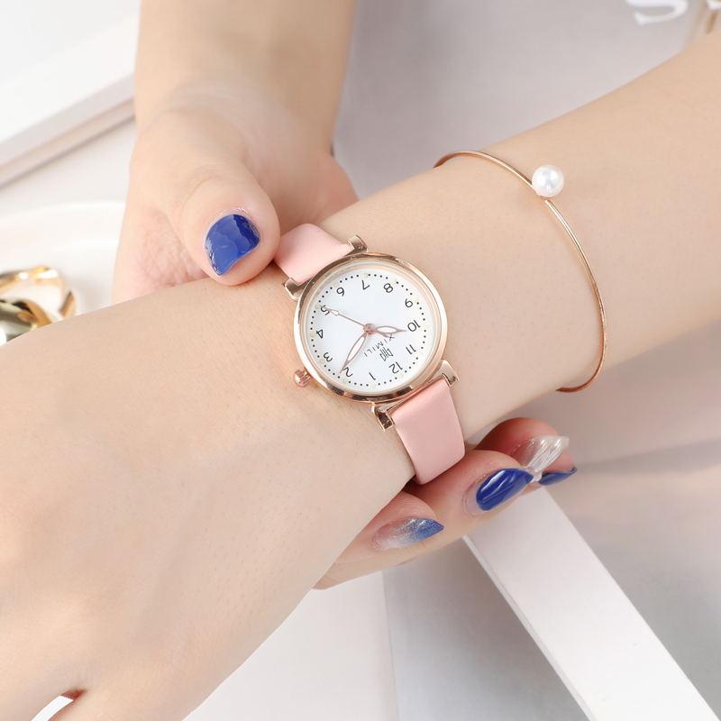 Women'S Watch Female Student Simple Middle School Student Luminous Women'S Quartz Watch Junior High School Student Watch
