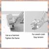 2025 Trend Oil Painting Canvas Stretching Plier Heavy Duty Zinc Alloy Webbing Stretcher Tool For Stretching Oil Paint