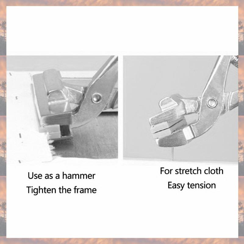 2025 Trend Oil Painting Canvas Stretching Plier Heavy Duty Zinc Alloy Webbing Stretcher Tool For Stretching Oil Paint