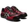 Asics Winjob CP306 Boa Leather Comfortable Low-Top Casual Shoes Unisex Shoes Black Red Silver 1273A029-003