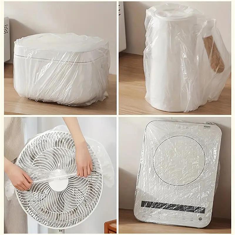 Сумка для хранения свежести, одноразовый чехол из пищевой пленки, эластичный чехол от пыли, аксессуары для кухонного холодильника