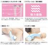 ELECOM Handy Roller Massager ECLEAR Pink HCM-RV01PN