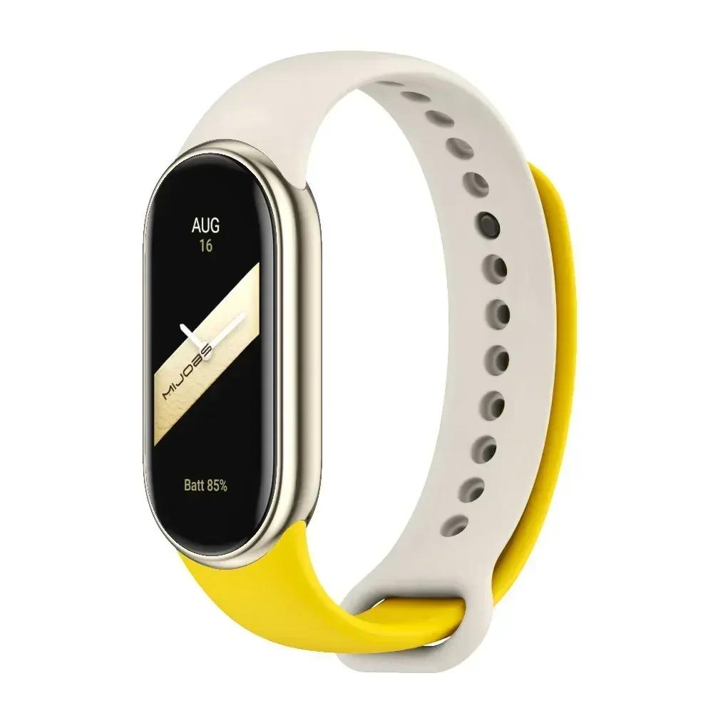 Ремешок для Xiaomi Mi Band 8/8 NFC Браслет Силиконовый Наручный Miband 8 NFC Замена pulsera correa Спортивный ремешок для Mi Band 8