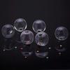 1 Set 30pcs DIY Pendant Making Kit, Round Mechanized Blown Glass Globe Beads, Clear Glass Globe Bottle Charms Pendants