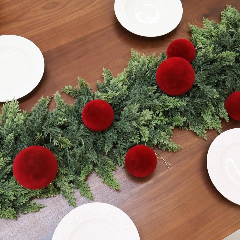 12Pcs Shiny Christmas Decoration Pendant 3/5/6/8cm Xmas Tree Hanging Pendants Baby Shower Decor