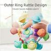Детские погремушки игрушки без BPA пищевой сенсорные жевательные игрушки обучающая мультисенсорная детская игрушка малыши