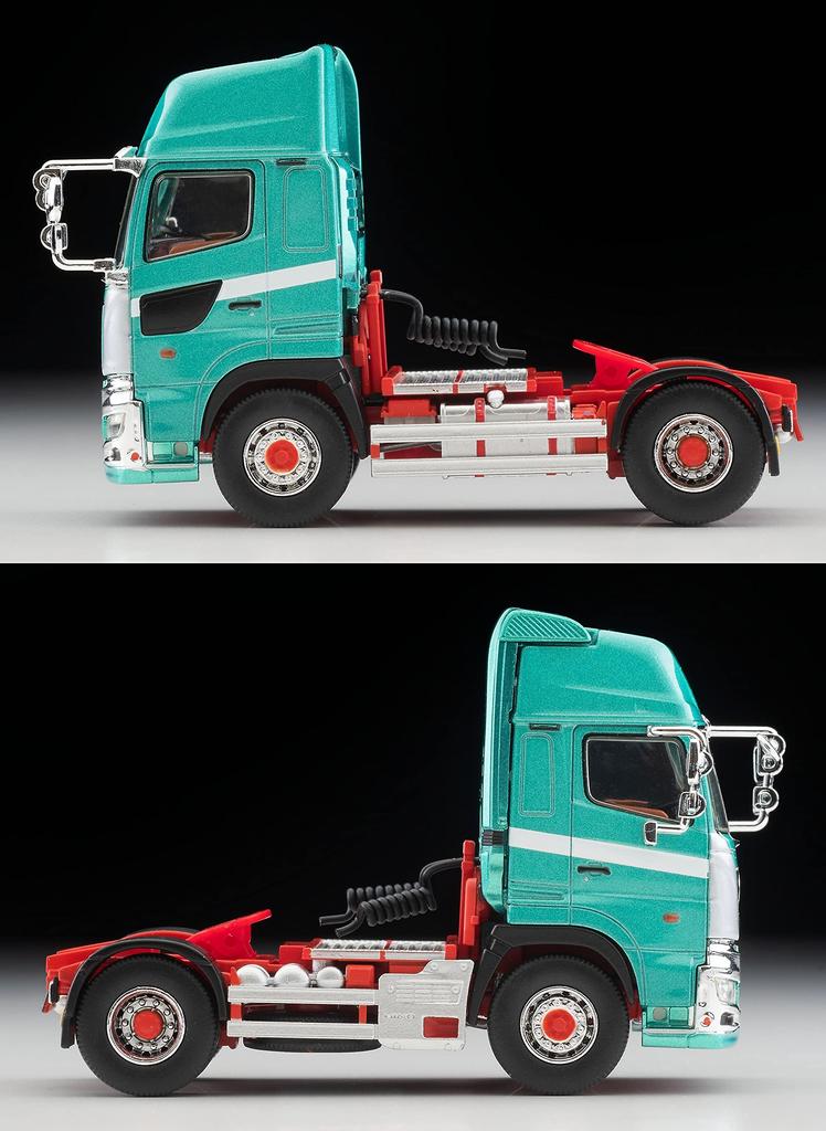 Tomica Limited Vintage Neo 164 LV-N298a Hino Profia Tractor Head Green Готовый продукт