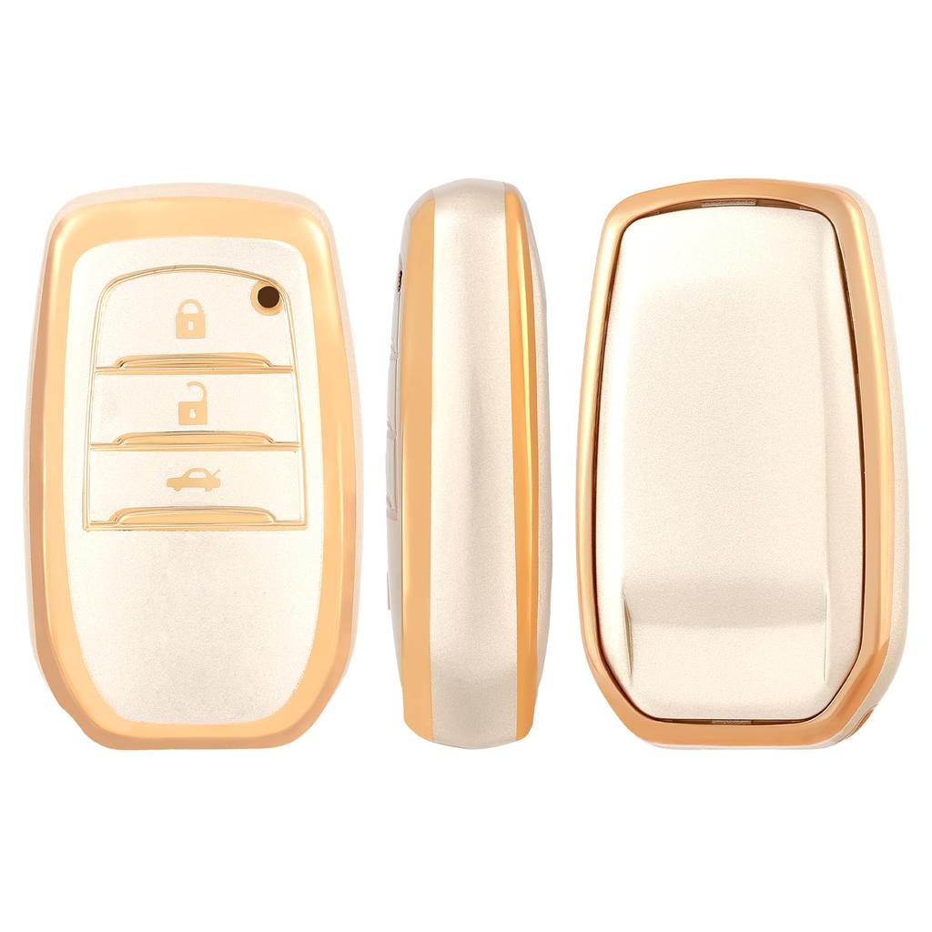 В ПУТЬ Чехол для ключа ТПУ Чехол для автомобильного ключа Чехол для ключа Совместимый Новый Toyota