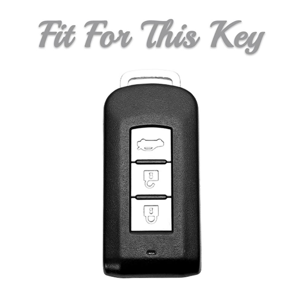 Чехол для дистанционного ключа из ТПУ для Mitsubishi Outlander ASX LANCER Pajero Sport Eclipse Cross, чехол для ключей, брелок, аксессуары