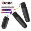 VAORLO Original Simsiz Mikrofon + Bluetooth Qabul qilgich Karaoke Ikkilik uchun Past Latensiyali HD Uzatish Uy Media Kuchaytirgichi Qo'shiq Aytish Gapirish