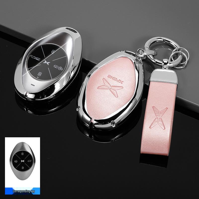Чехол для ключа автомобиля Xpeng для моделей G3i, P7i, P5, G9, G3i, G6 - Защитный корпус и пряжка
