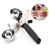 Ice Ball Maker Metal Cookie Scoop Melon Fruit Baller Ice Cream Spoon Ice Cream Scoop Ball Scooper