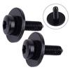 T30 Fender Screw Headlight Bolt Screw 2Pcs Fasteners Meatl